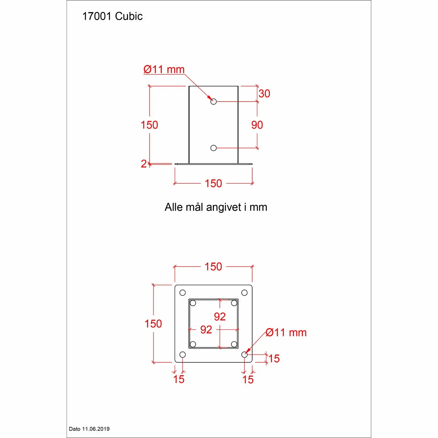 Stolpfot PLUS Cubic