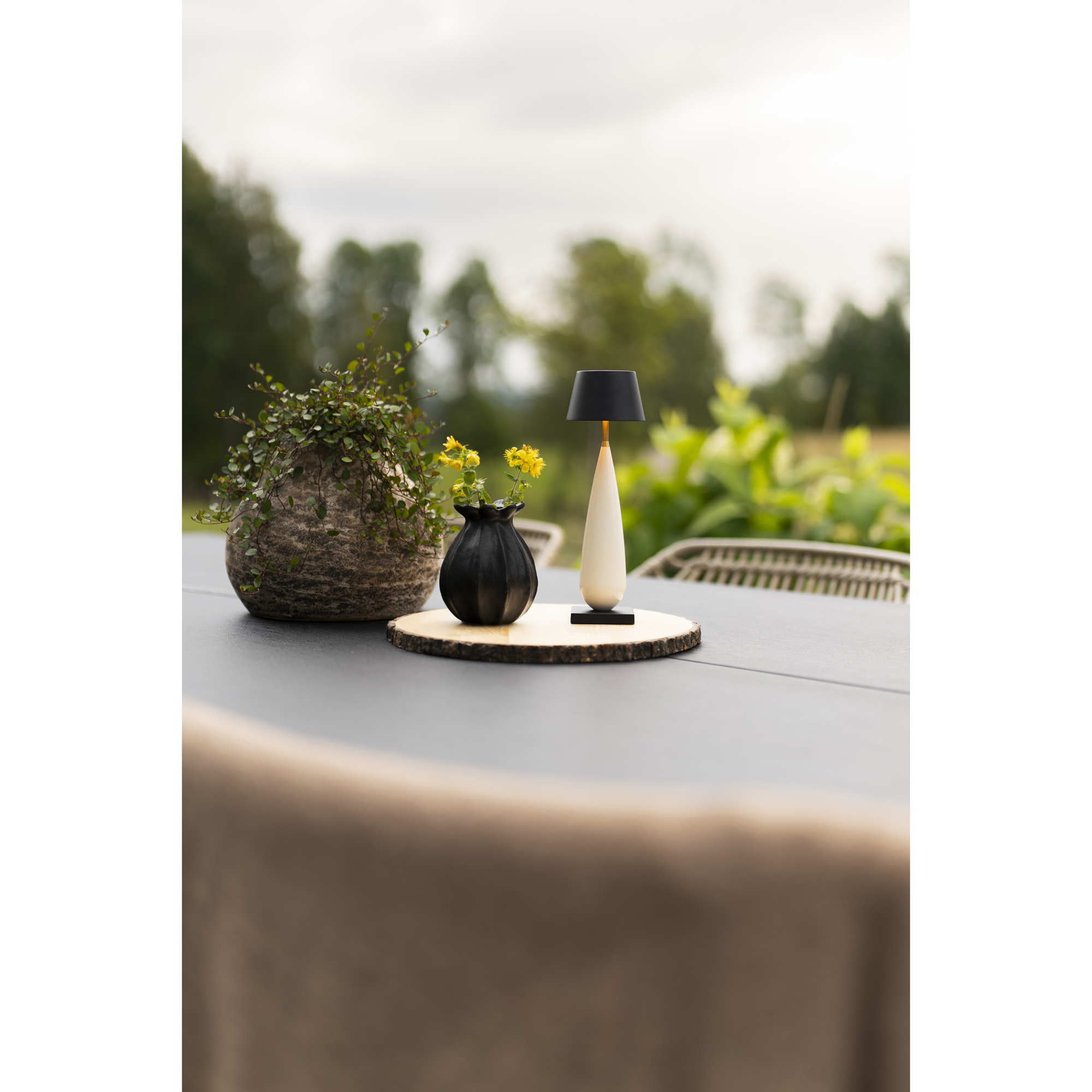 Portabel Lampa Gnosjö Konstsmide Frejus Bordslampa USB