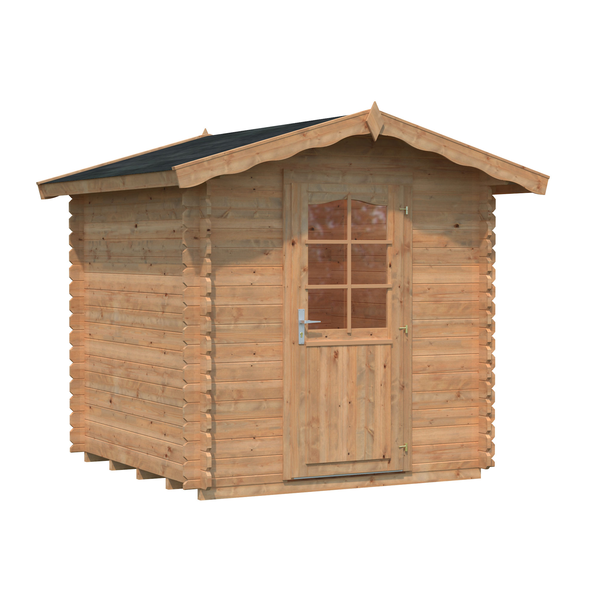 Vivian 3,8 m2 Brun dippad