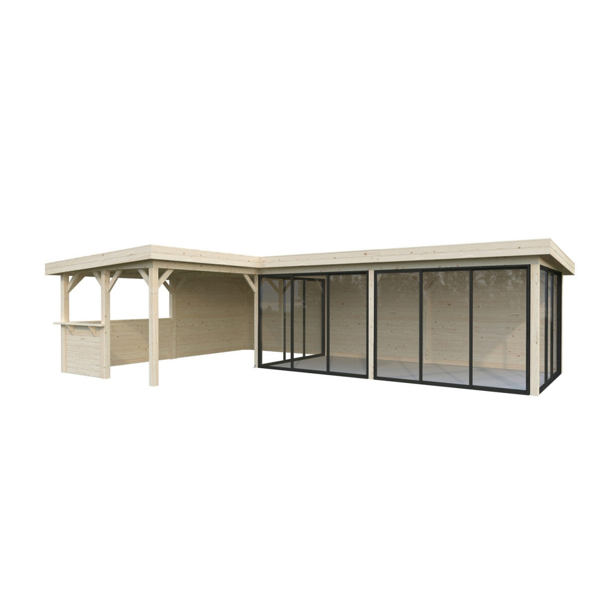 Uterum Palmako Lenna 33,2 m2 Set 421 Slide