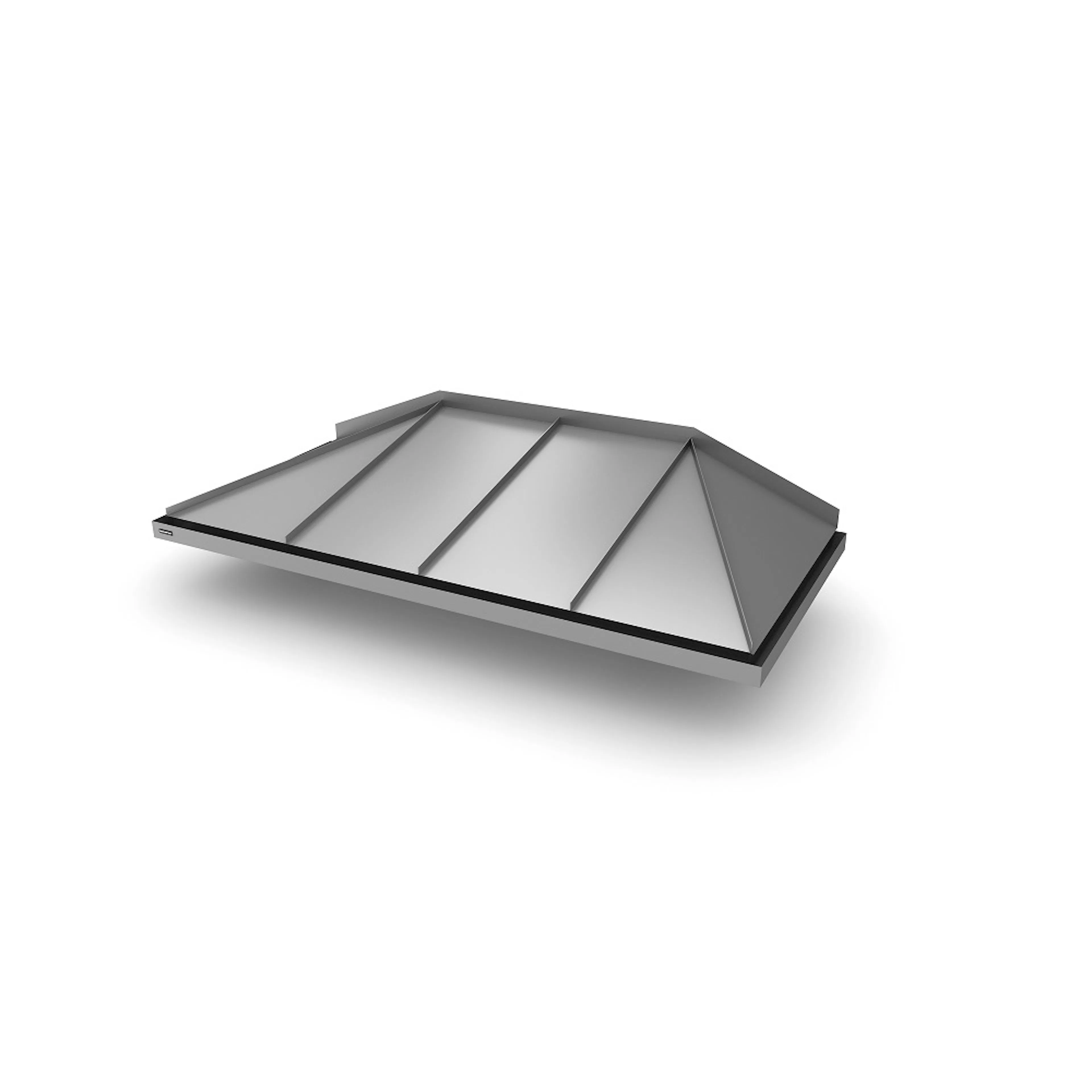 Mörk Silvermetallic (RAL 9007)
