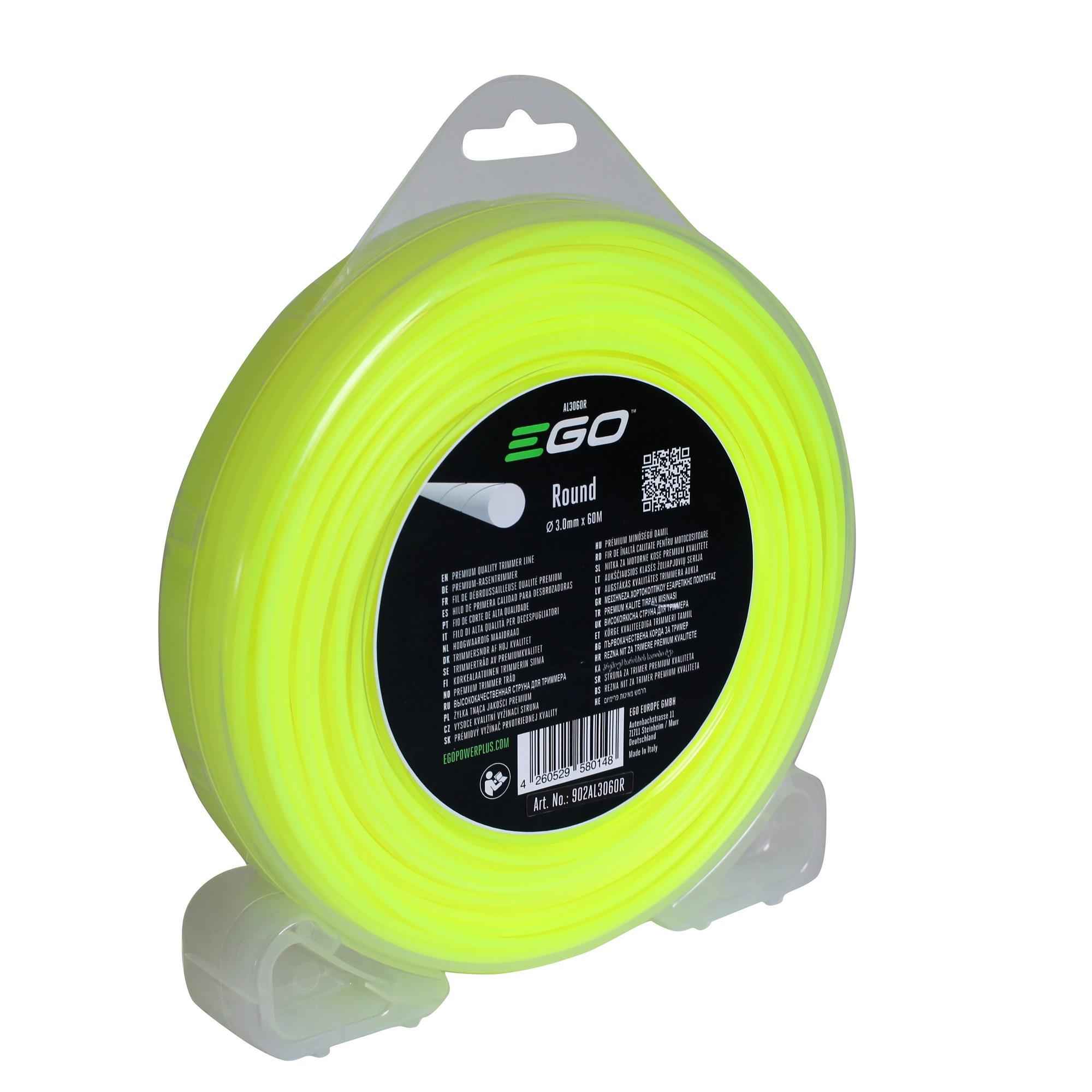 Trimmertråd EGO Rund 3.0mm x 60m
