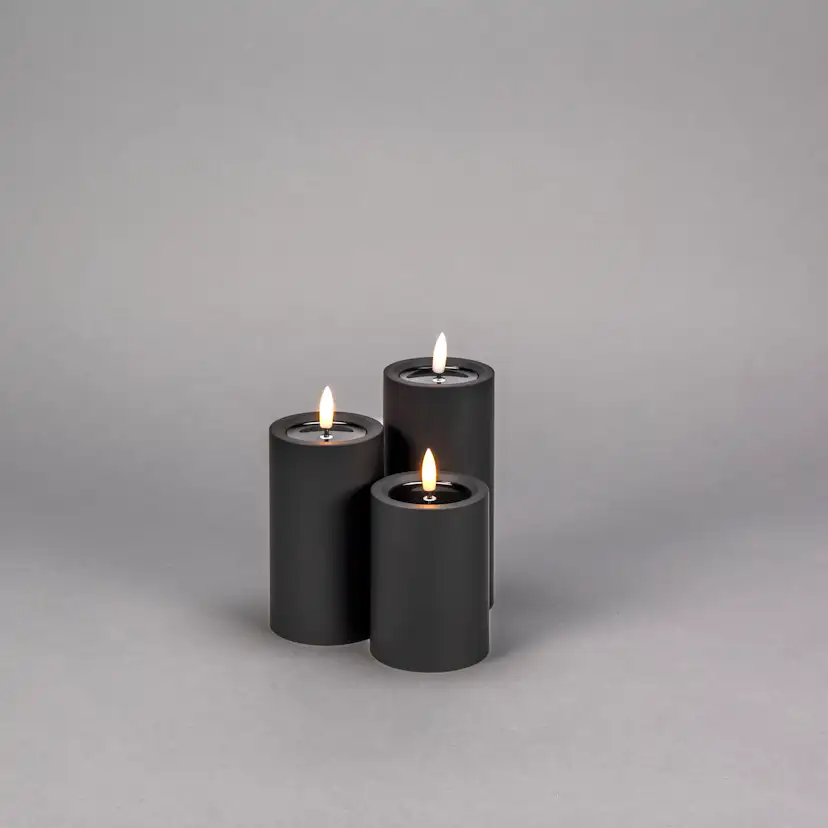 LED-Blockljus Gnosjö Konstsmide 10cm Utomhus
