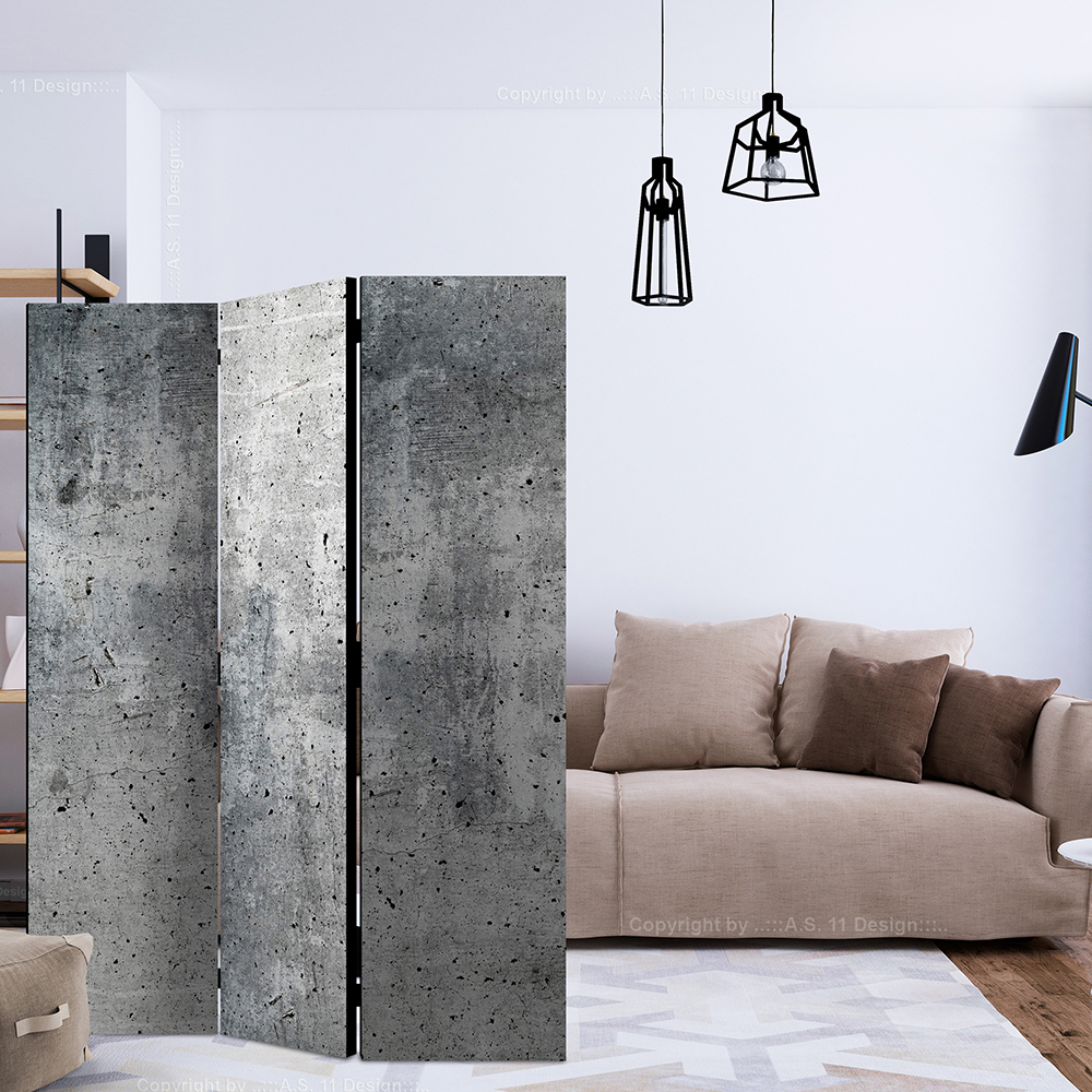 Rumsavdelare Arkiio Fresh Concrete 135x172 cm