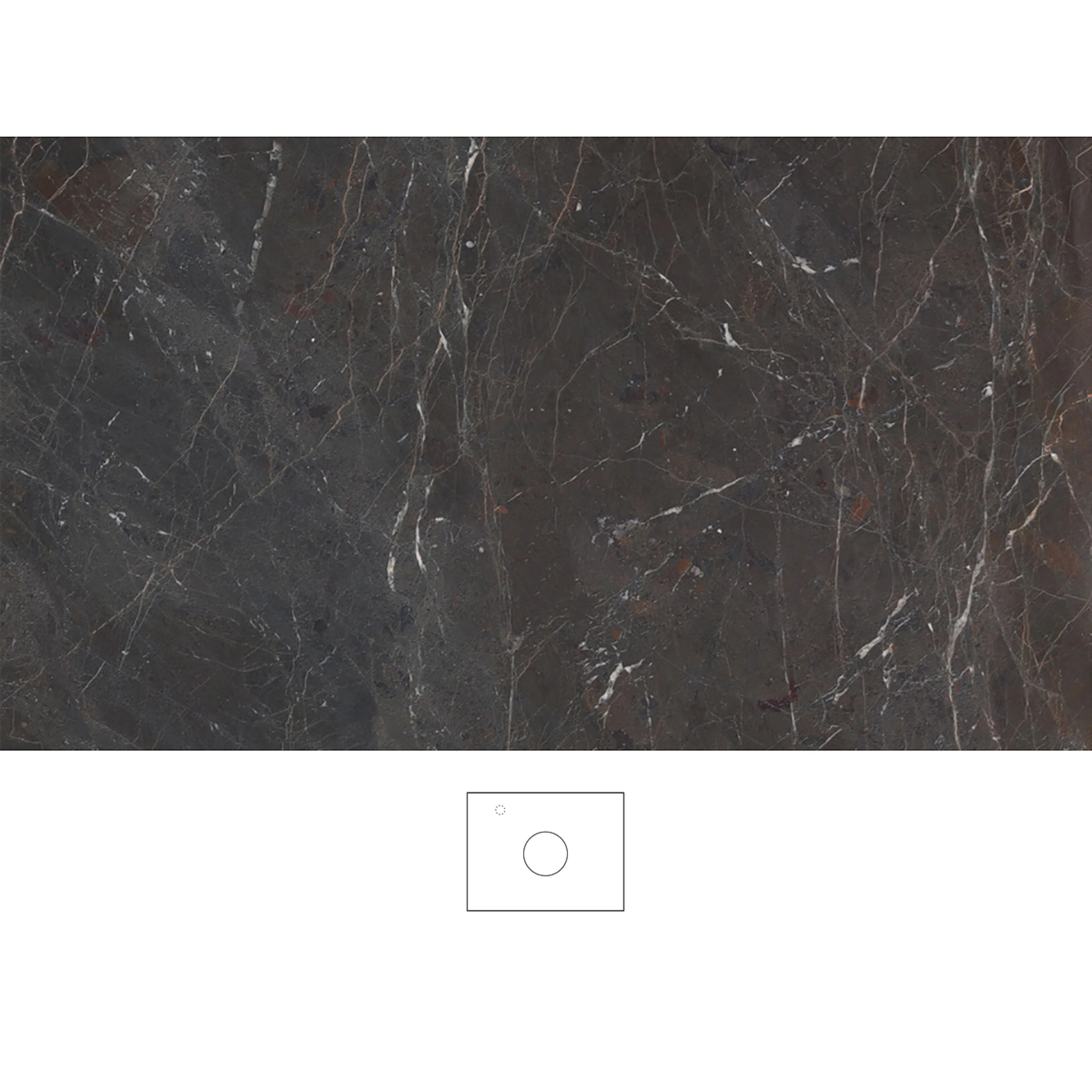 Bänkskiva Svedbergs Brecc