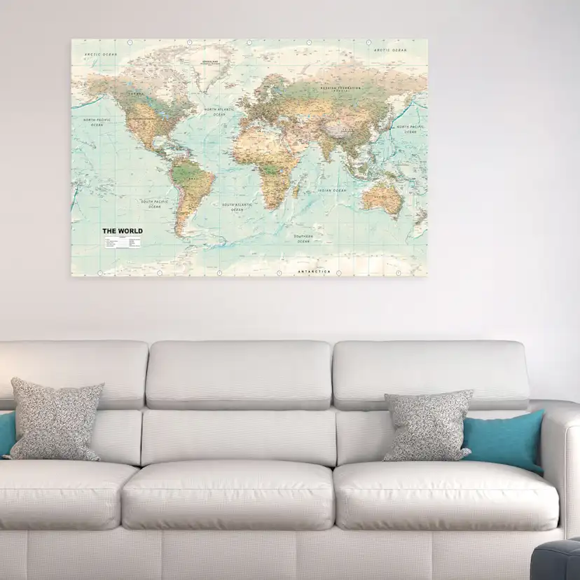 Tavla Arkiio World Map Beautiful World