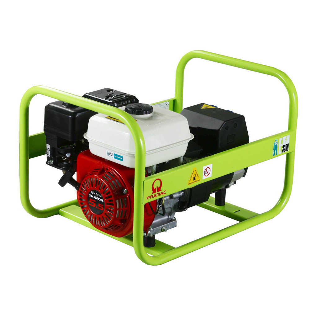 Elverk Pramac E3200 SHHPI 1-fas Bensin