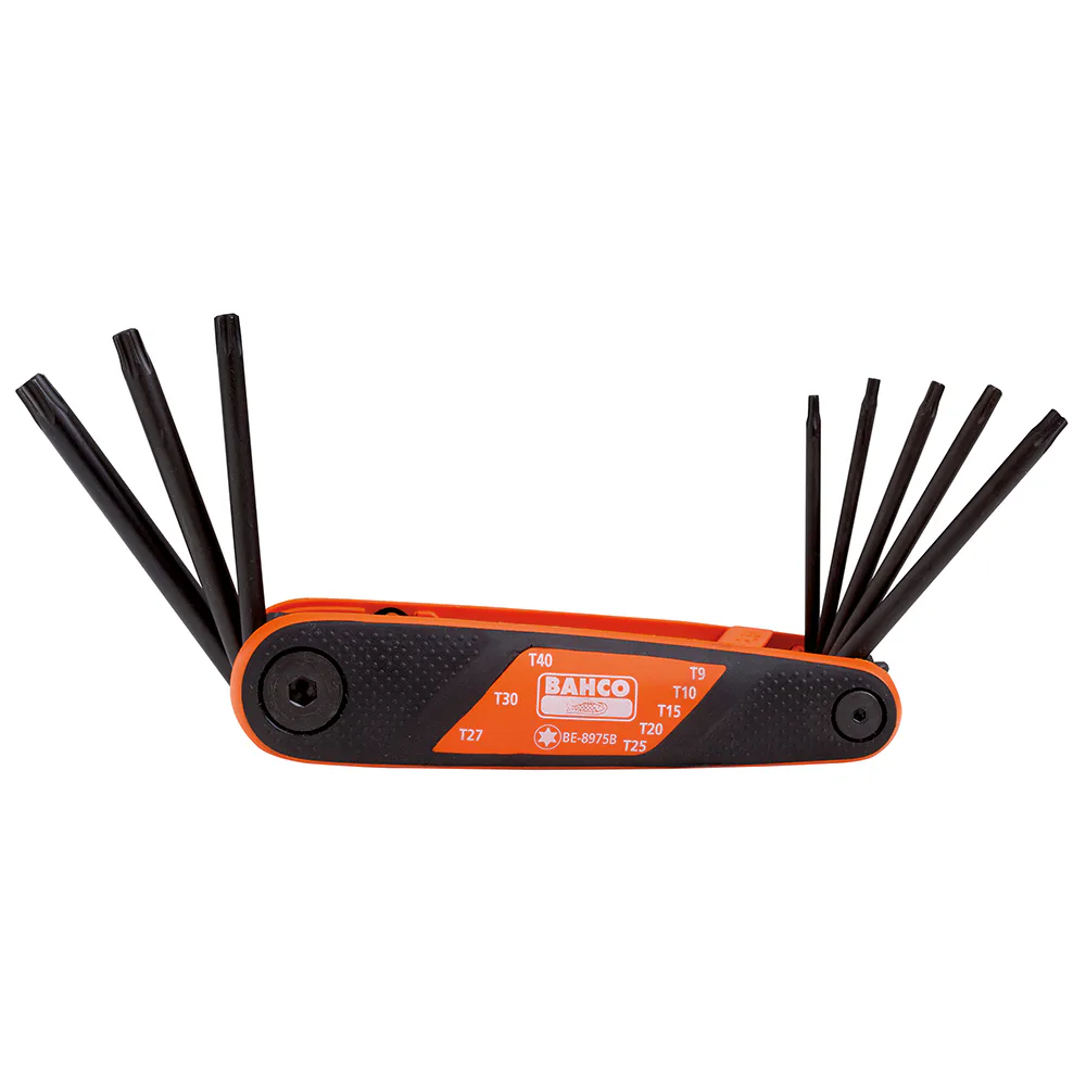 Torxnyckelsats Bahco BE-8975B 8 st T9-40