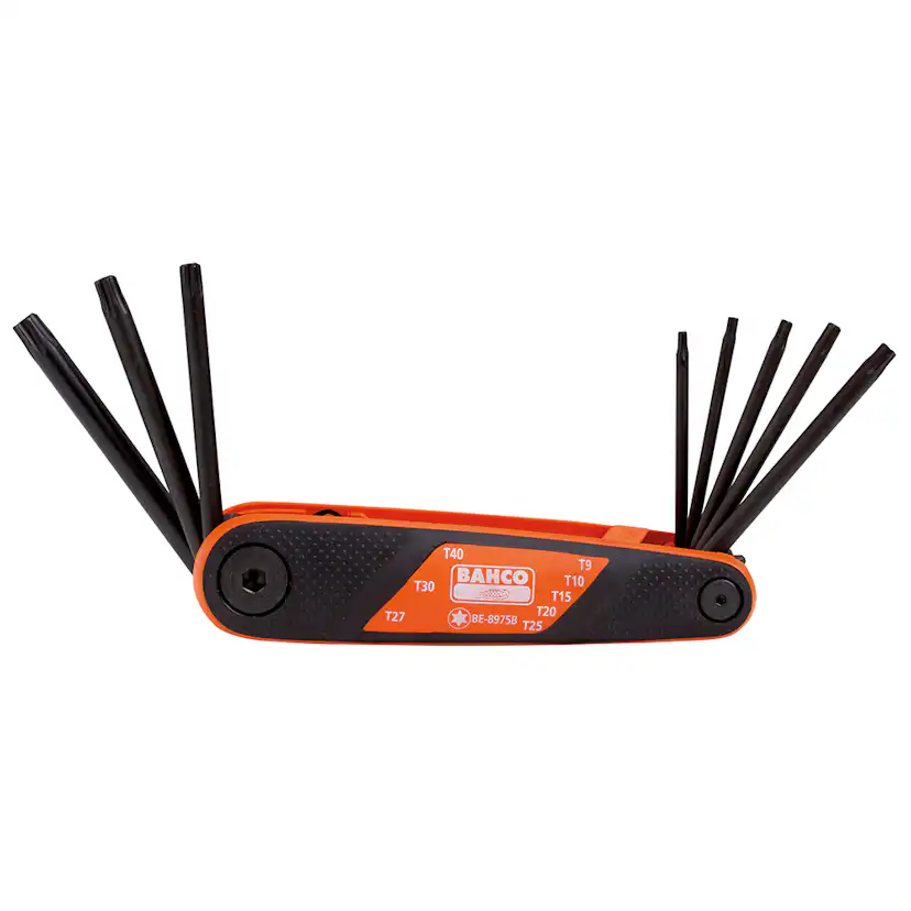 Torxnyckelsats Bahco BE-8975B 8 st T9-40