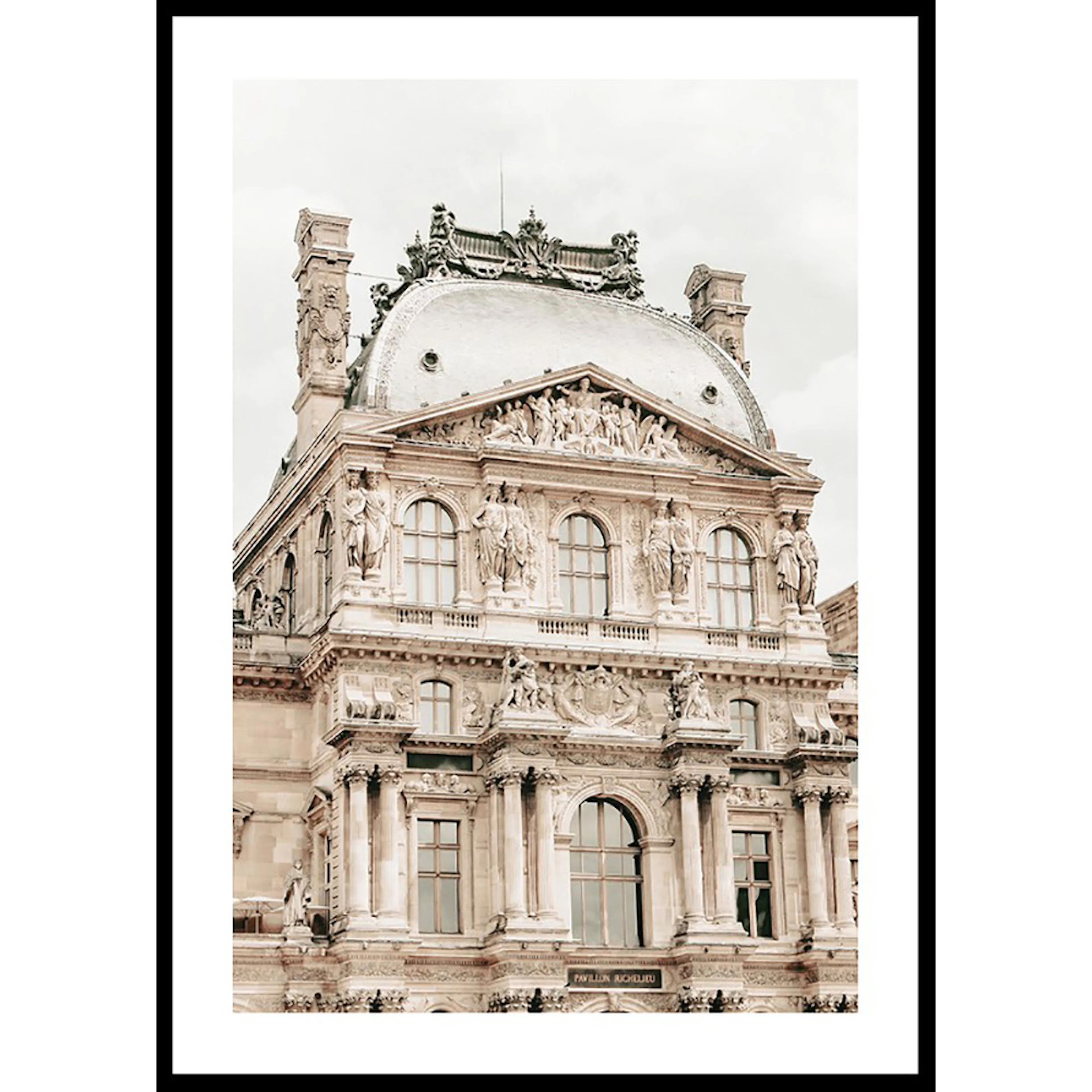 Poster Gallerix Pavillon Richelieu Palais du Louvre Paris
