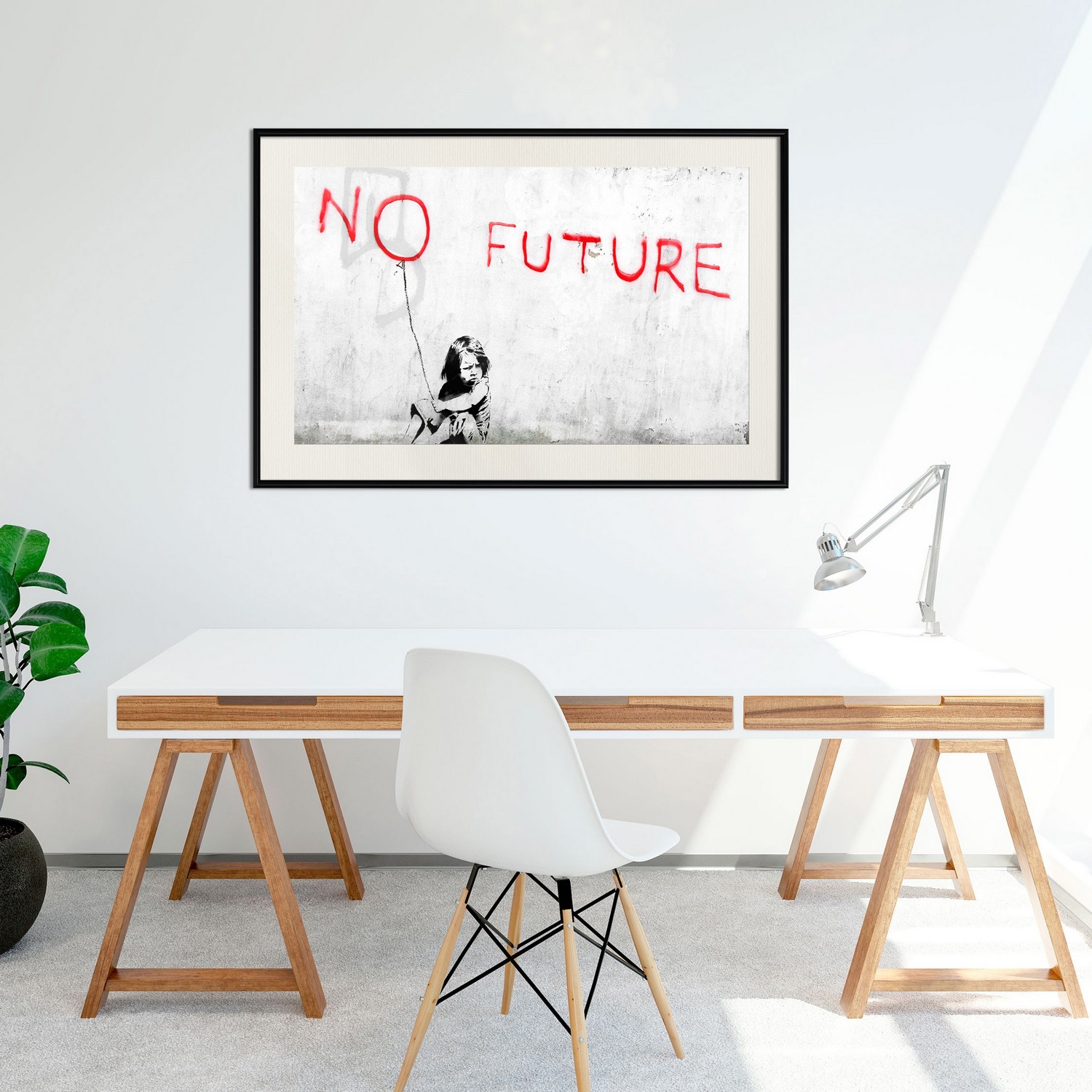 Poster Artgeist Affisch No Future