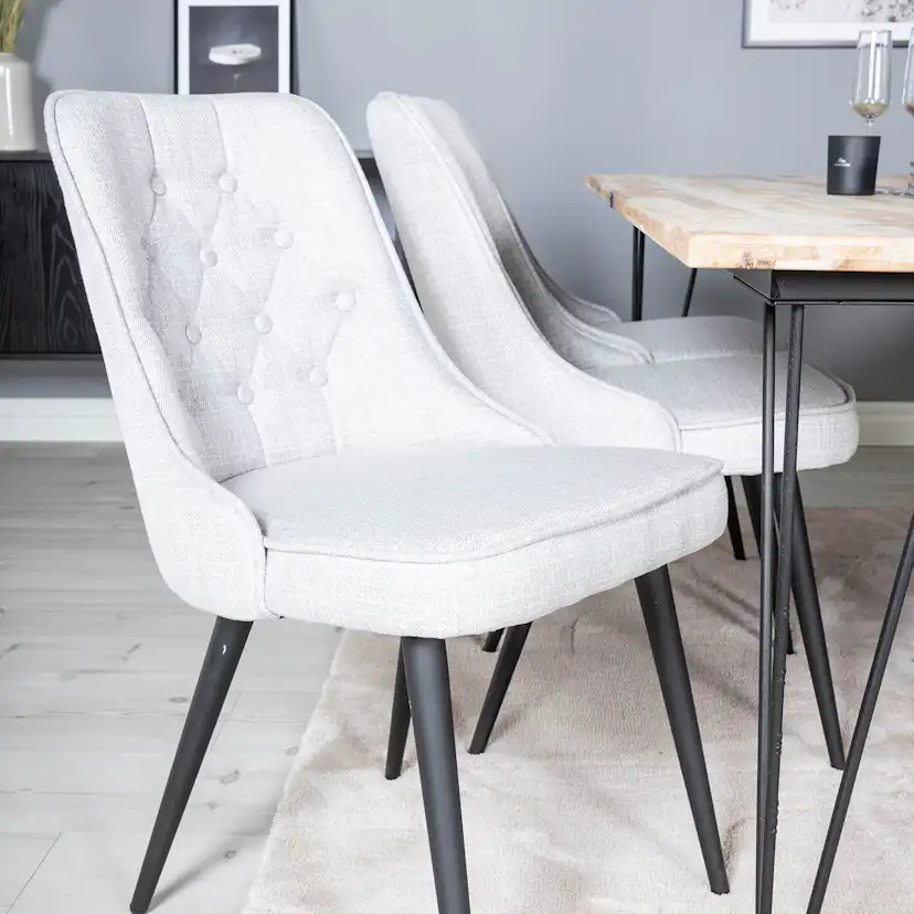 Matgrupp Venture Home Bim med 6 Vera Stolar