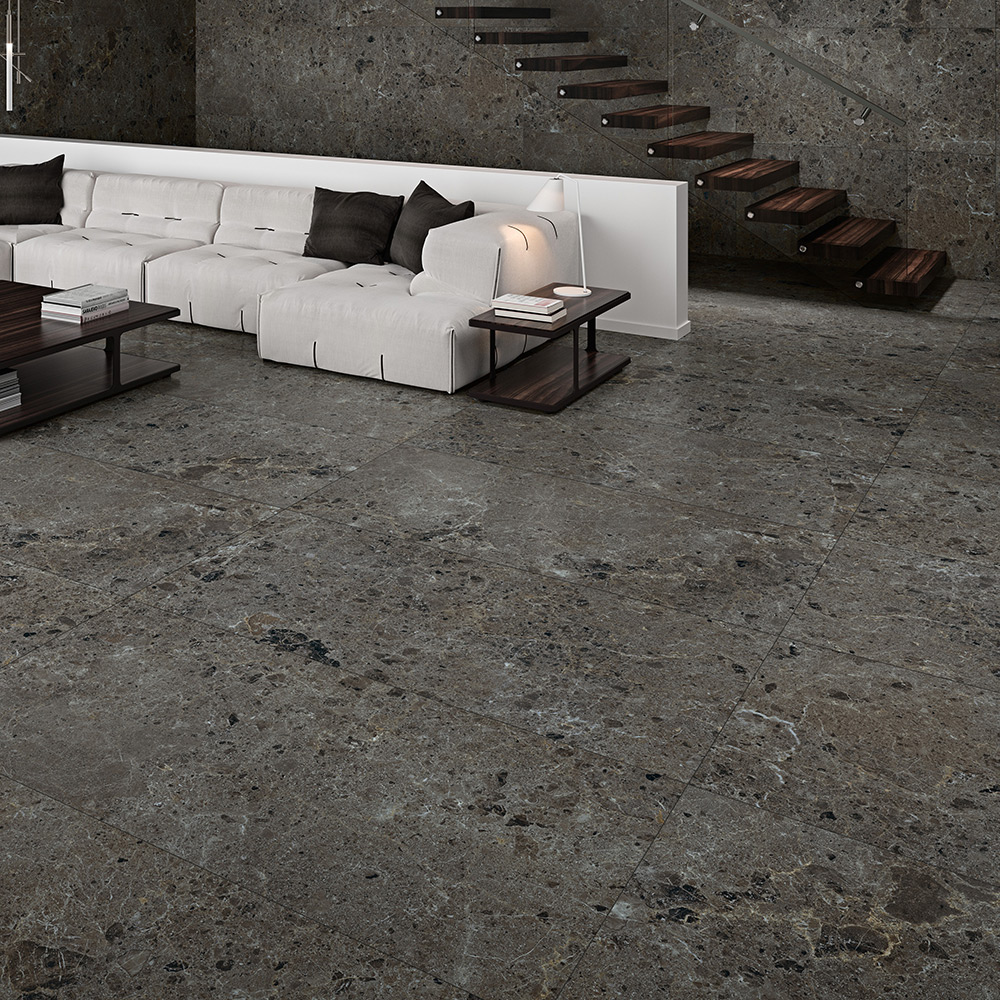 Klinker Tenfors Artic Antracita Marmor Matt 60x60 cm
