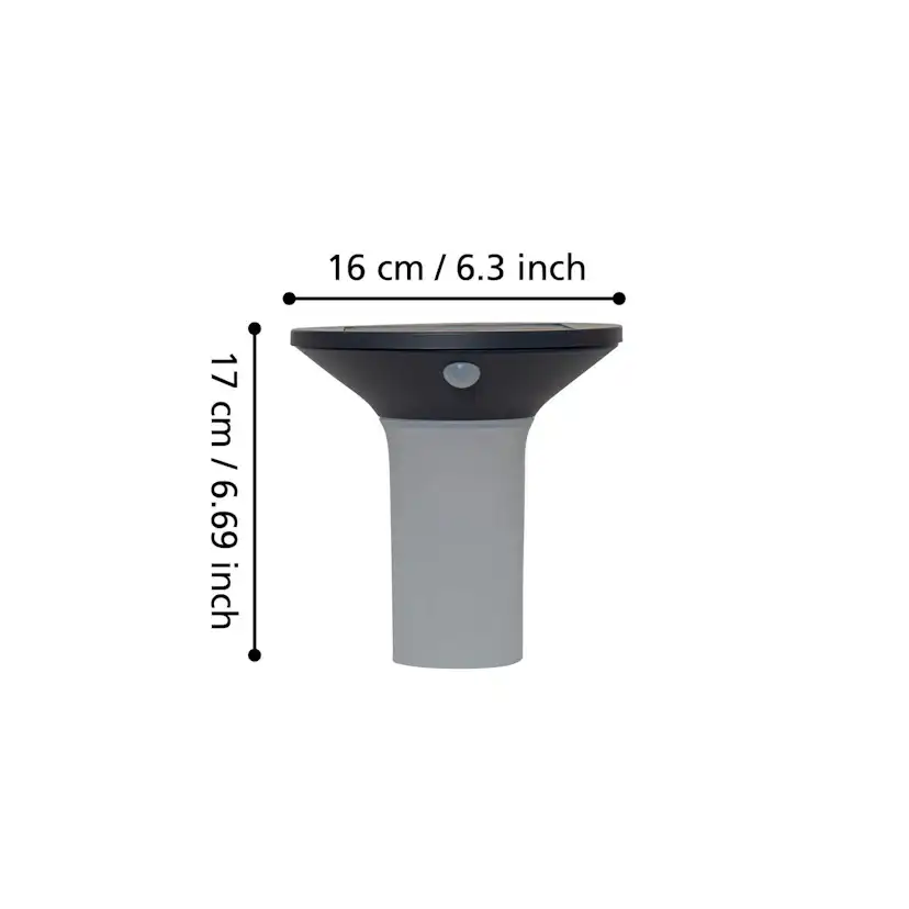 Vägglampa Utebelysning Eglo Corbezzola med Sensor