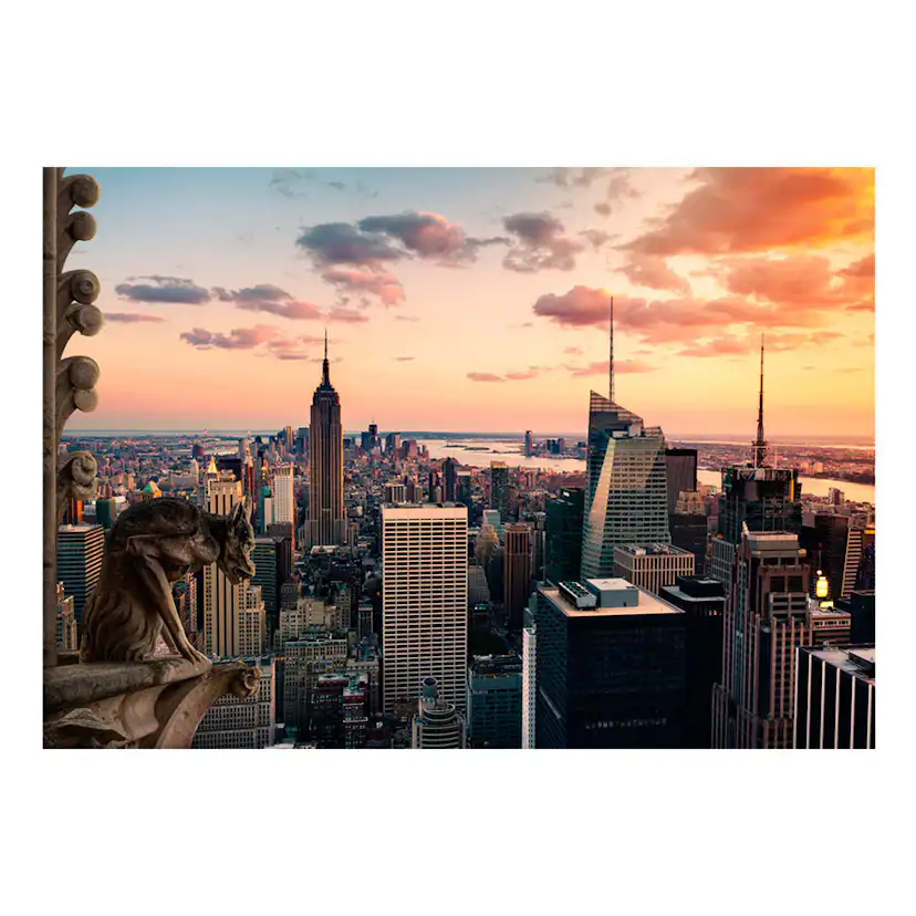 New York: The skyscrapers and sunset 250x175 Storlek: 250x175 cm