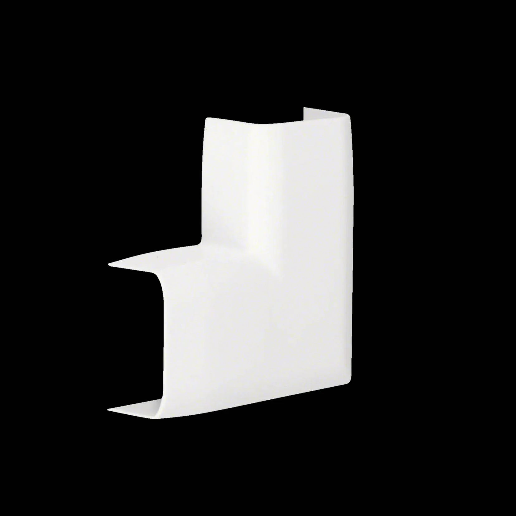 L-Vinkel till Minikanal Hager ATA/ATH Halogenfri Vit RAL 9016