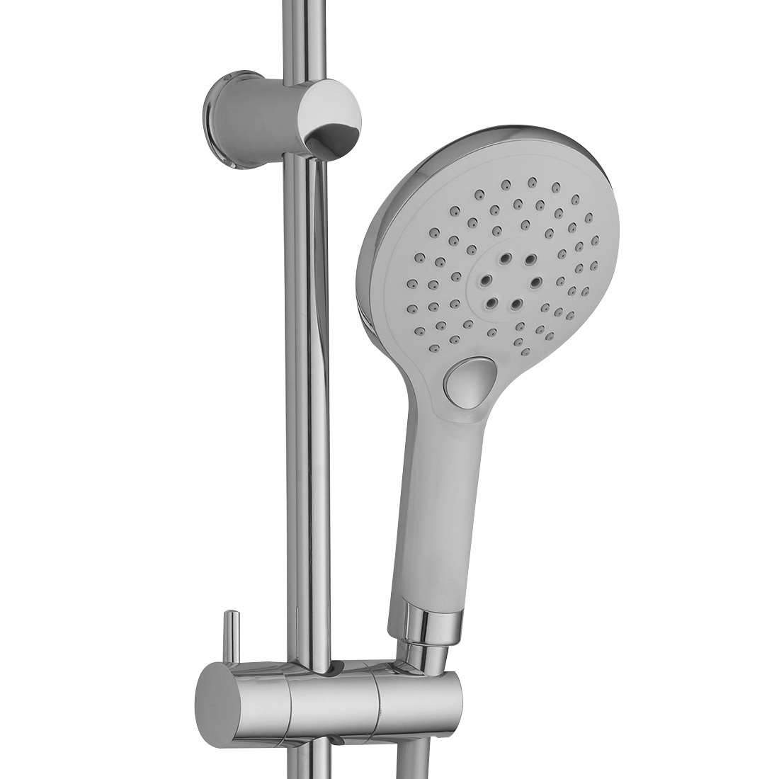Duschset Adora Motus 3-spray Krom/Vit