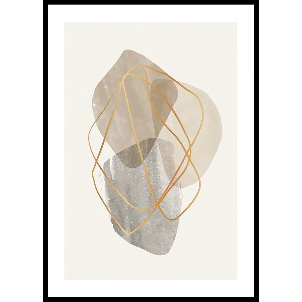 Poster Gallerix Boho Abstract No1
