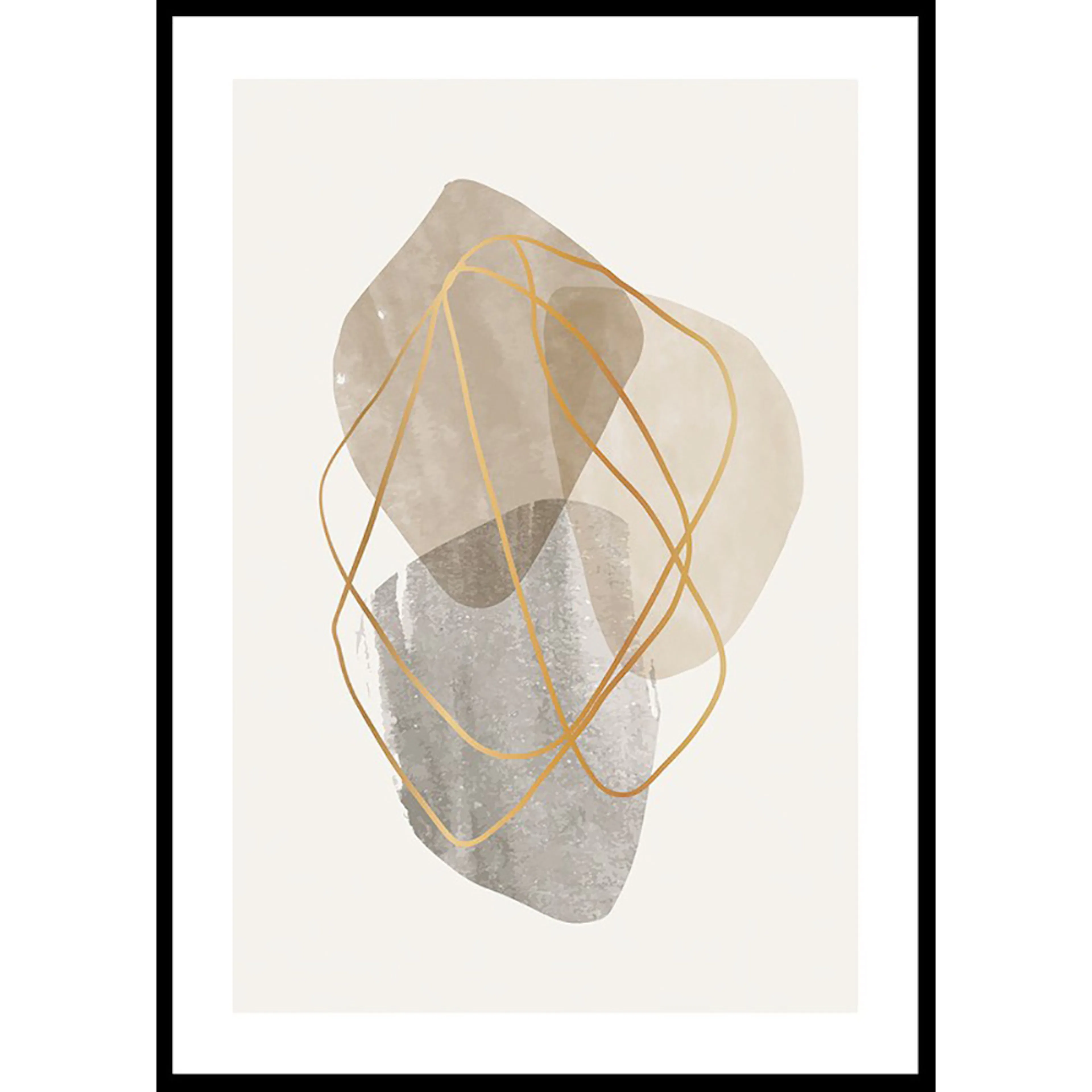 Poster Gallerix Boho Abstract No1