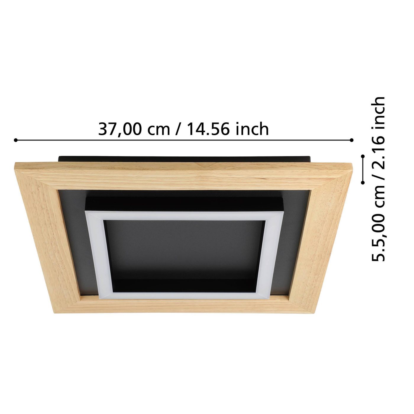 Taklampa Eglo Tirrenara 370x370 mm