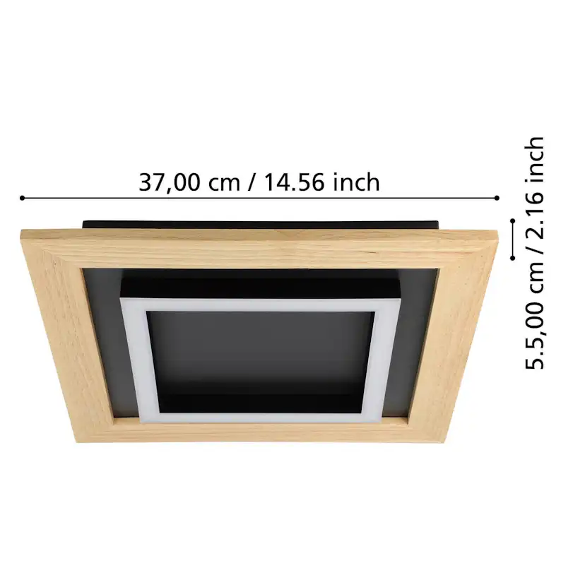 Taklampa Eglo Tirrenara 370x370 mm