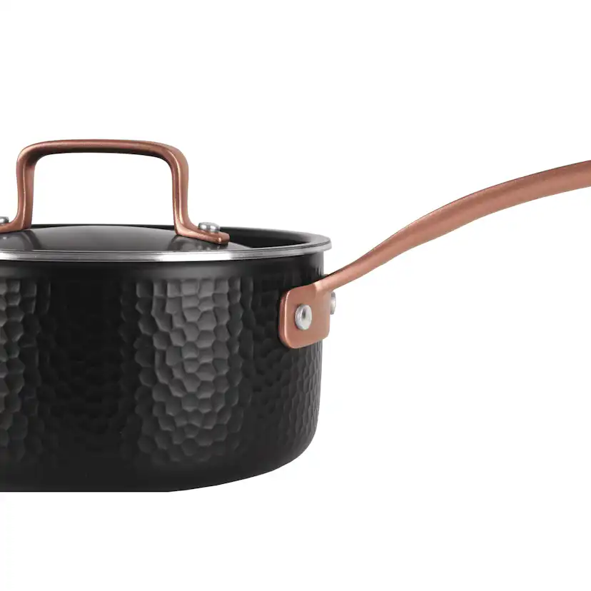 Kastrull Pepper med Lock 18 cm Svart