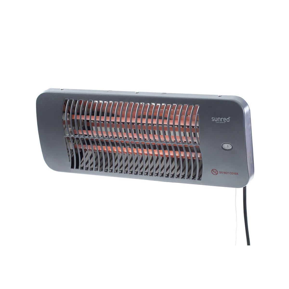 Terrassvärmare SunRed Lugo Quartz LUG-2000W