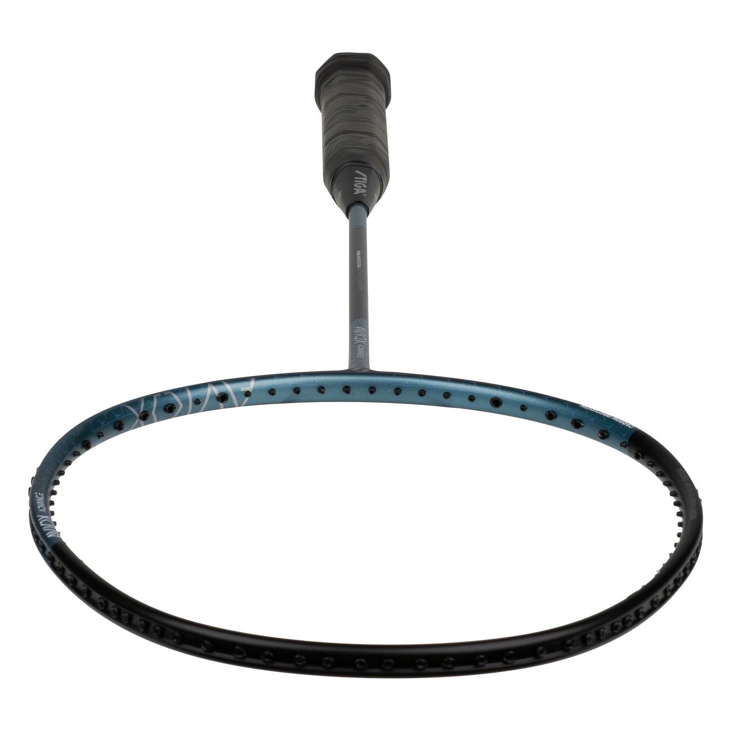 Badmintonracket Stiga Sports Aviox Advance Svart/Blå Osträngat 4