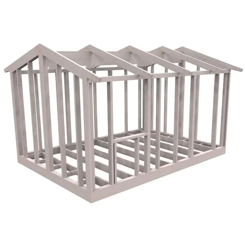 Friggebodsstomme Byggstommar 16 grader 4500x3190 mm Färdiga Sektioner