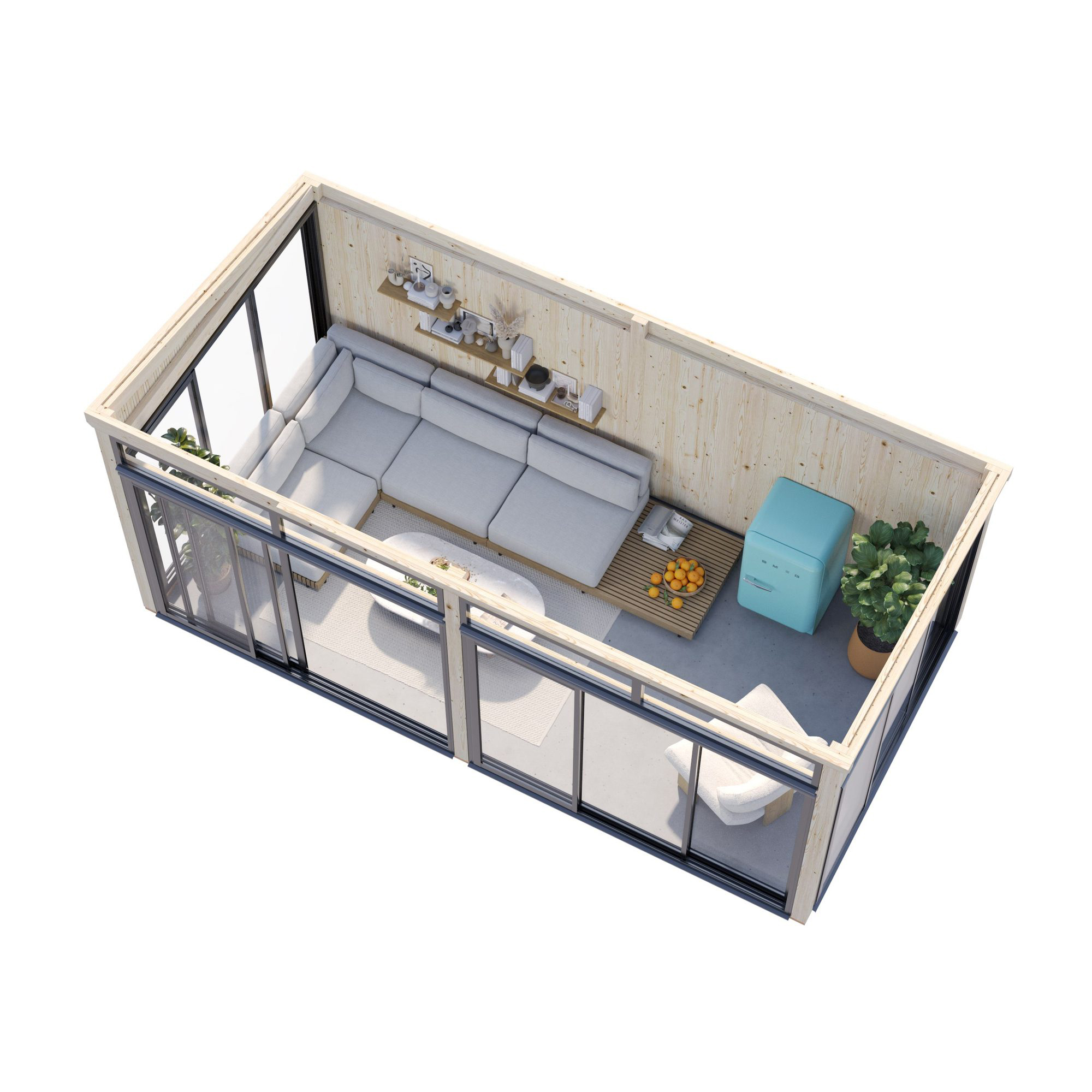 Uterum Palmako Lumi 17,6 m² (inv. 16,6 m²) Slide Plus