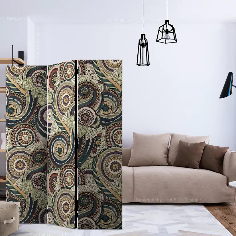 Rumsavdelare Arkiio Posh Ornament 135x172 cm