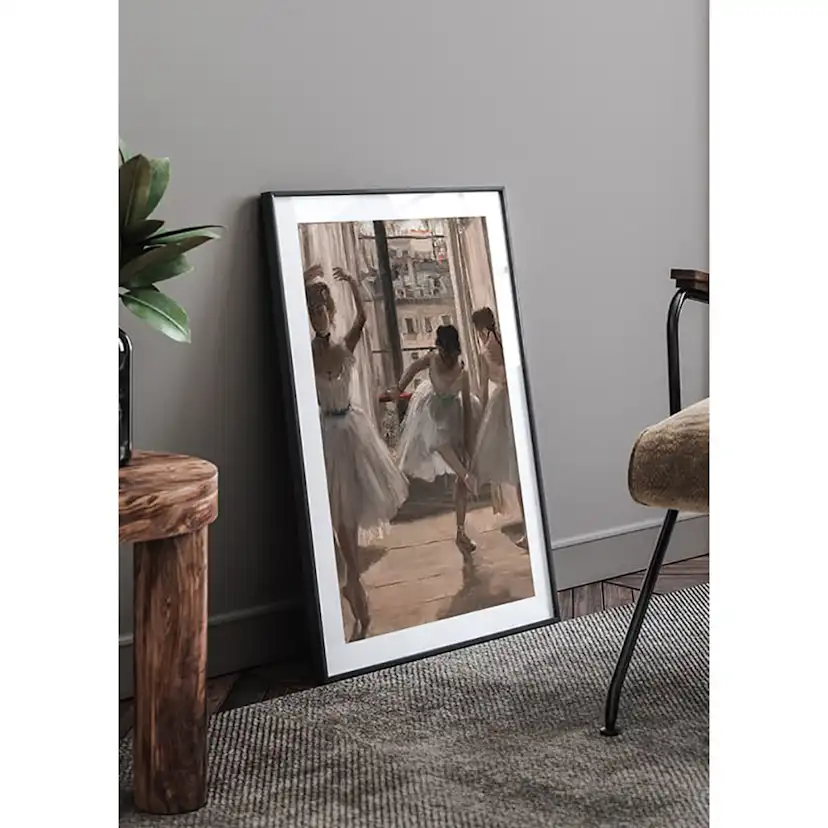 Poster Gallerix Danseuses Dans Une Salle D'exercice By Edgar Degas
