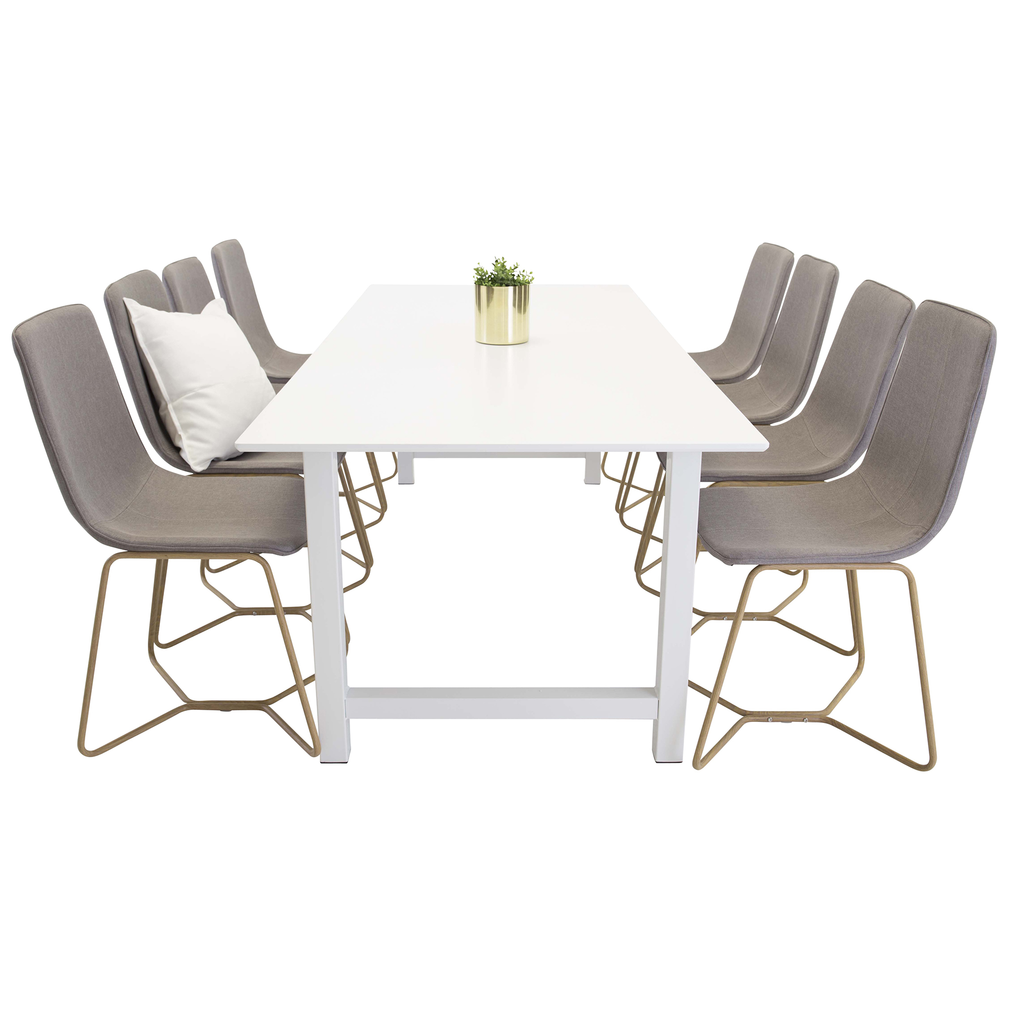 Matgrupp Venture Home Clara med 8 Xtra Stolar Polyester