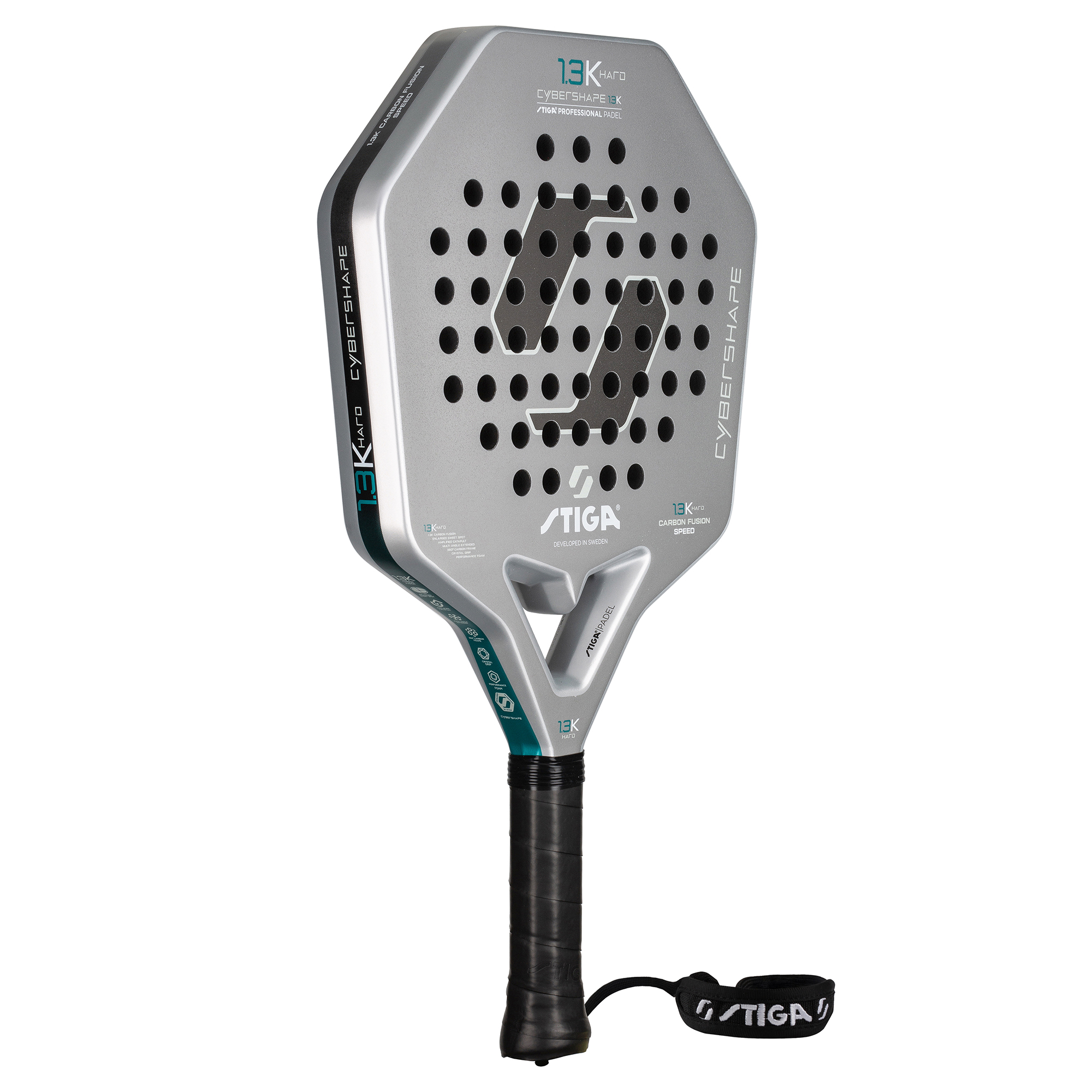 Padelracket STIGA Sports 3K 2 Cybershape Grey