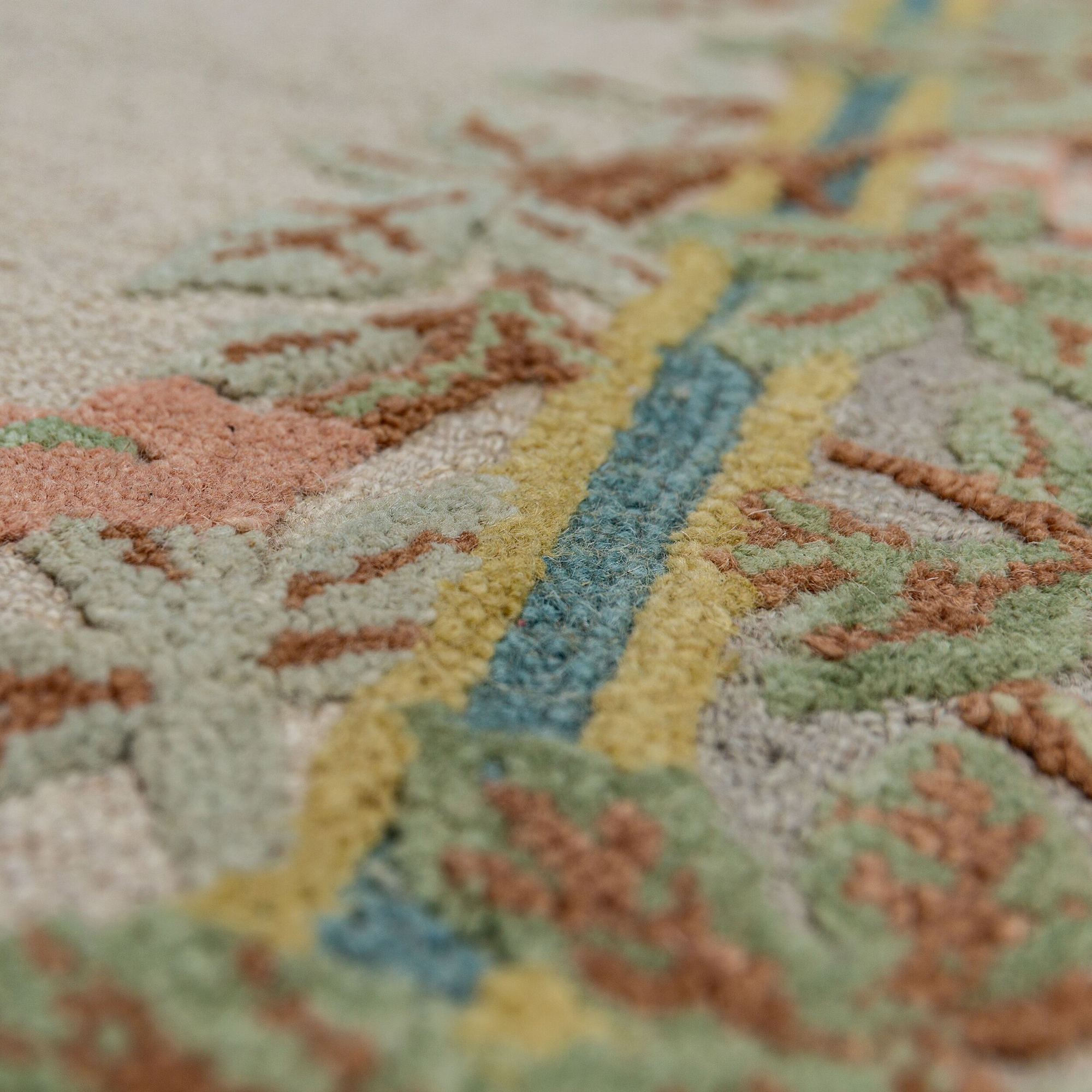 Gångmatta Flair Rugs Verona Floral Wool