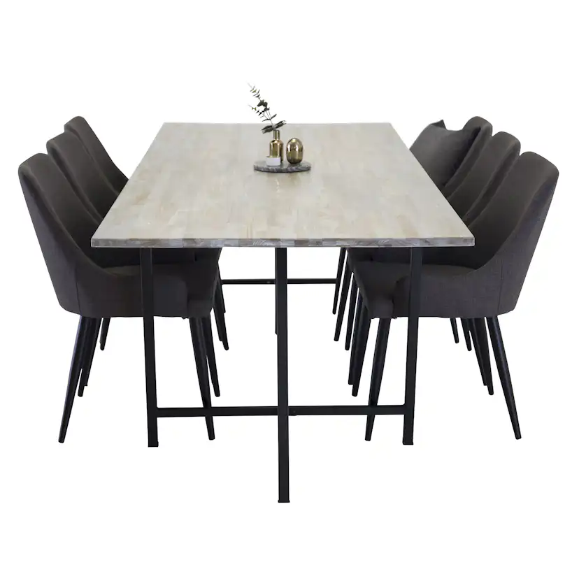 Matgrupp Venture Home Jenni med Plake Stolar