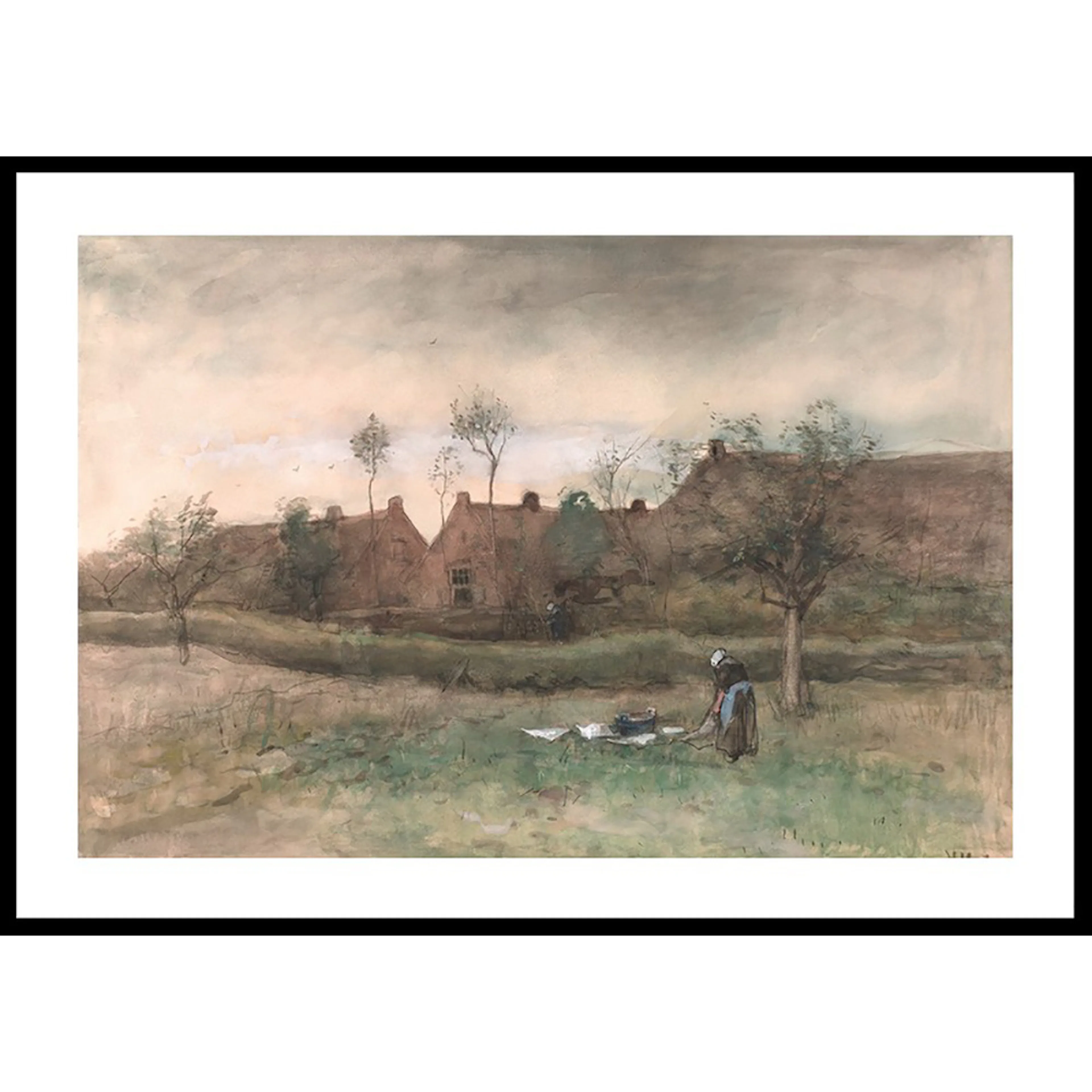 Poster Gallerix Bleekveldje By Anton Mauve