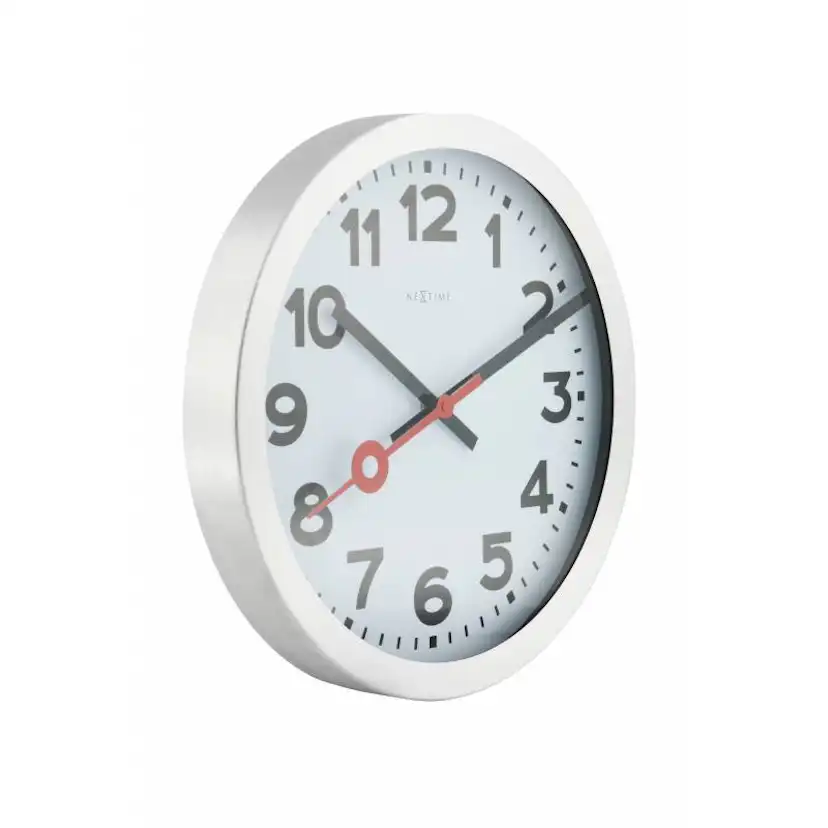 Väggklocka NeXtime Station 35 cm Siffror