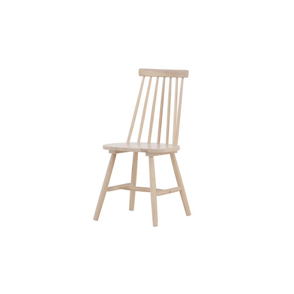 Lönneberga Dining Chair - Whitewash / Whitewash Solid Rubber Natur