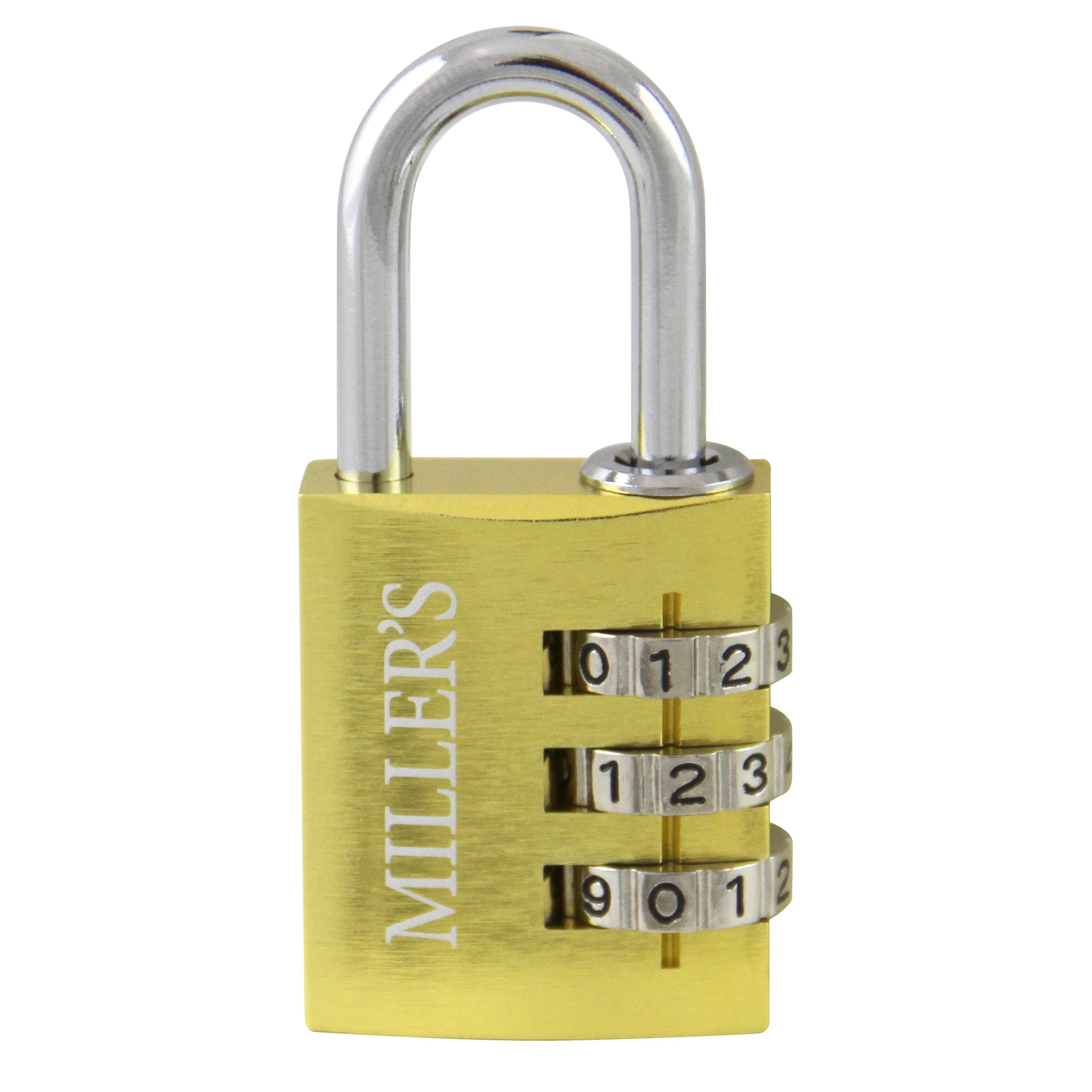 Kombinationshänglås Millers 3-Siffrig 28 mm