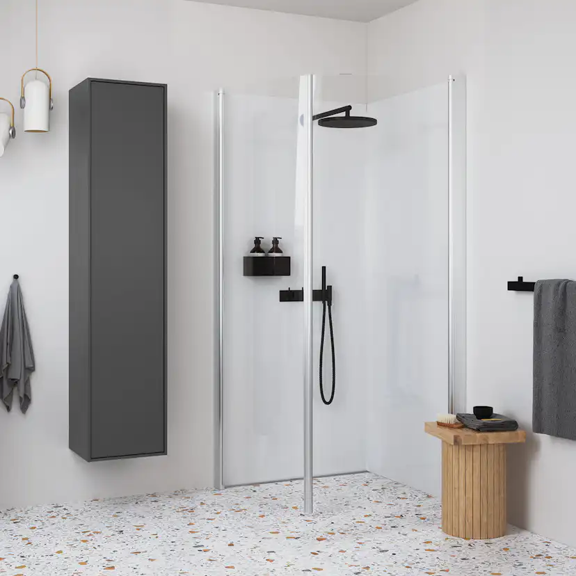 Duschdörr Contura Shower Space SBVK Bockad