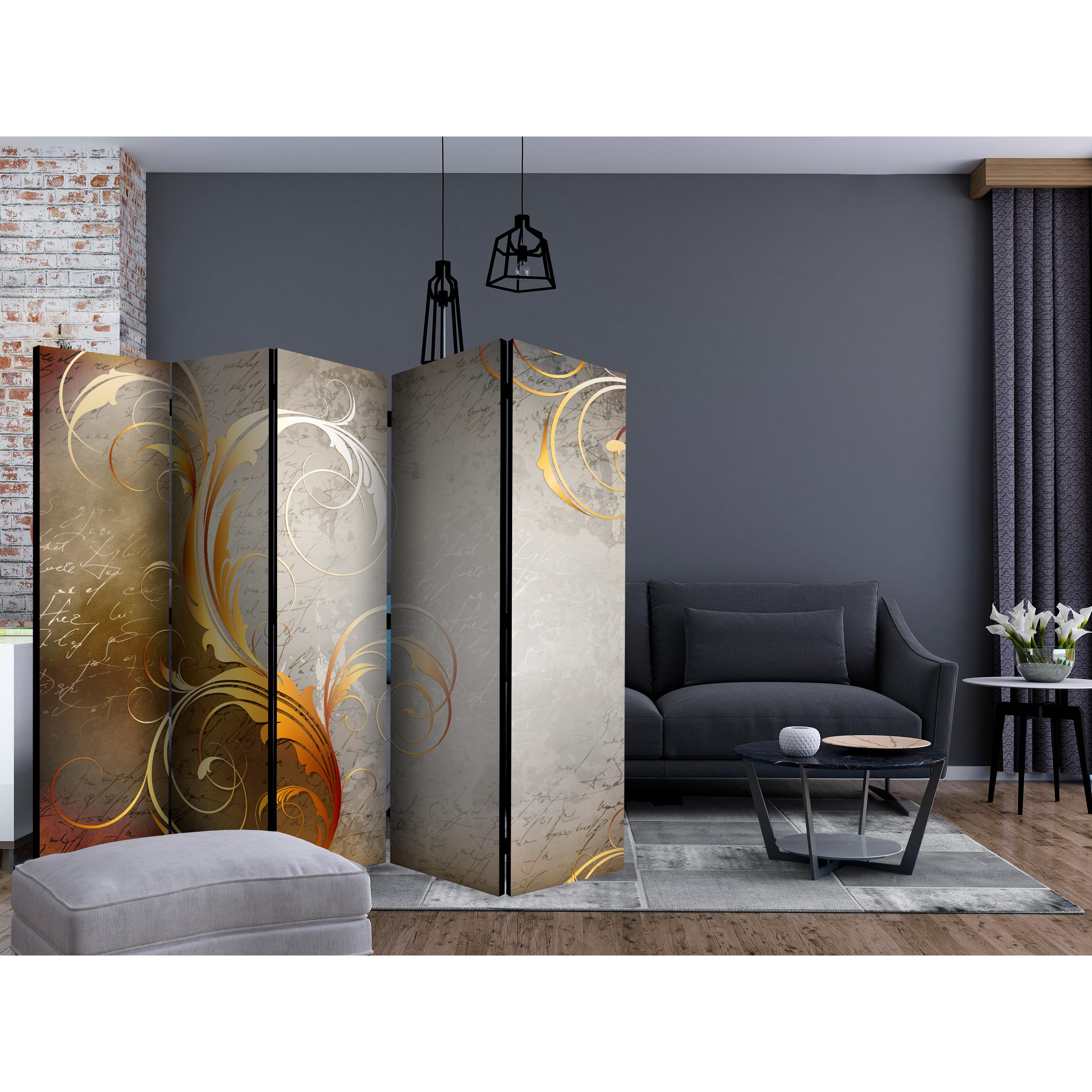 Rumsavdelare Arkiio Gold Letters II 225x172 cm