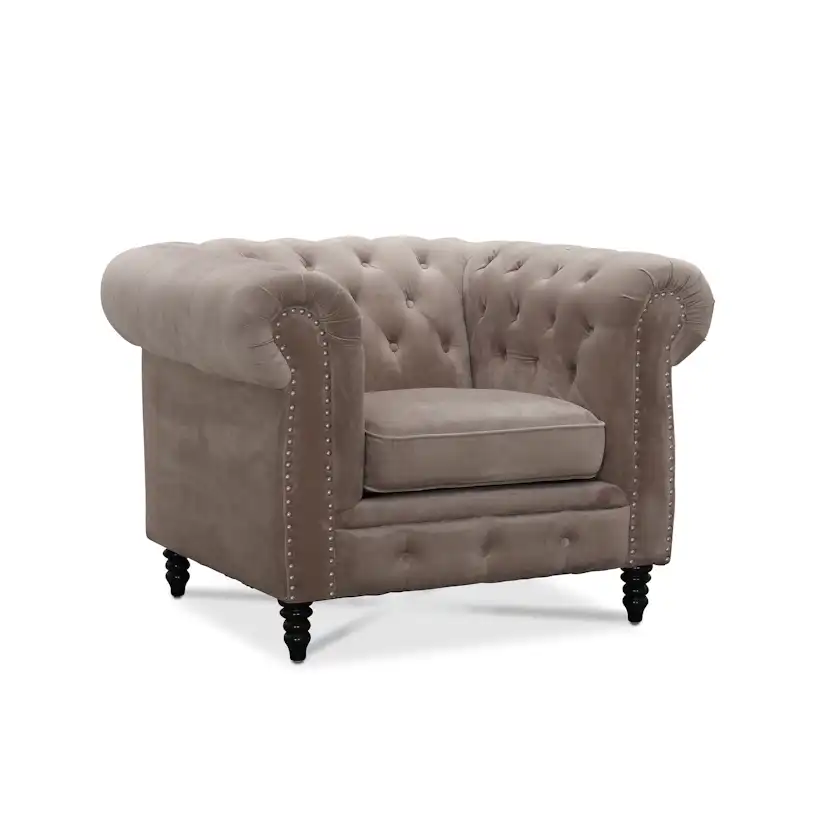 Fåtölj Hagagruppen Cambridge Sammet