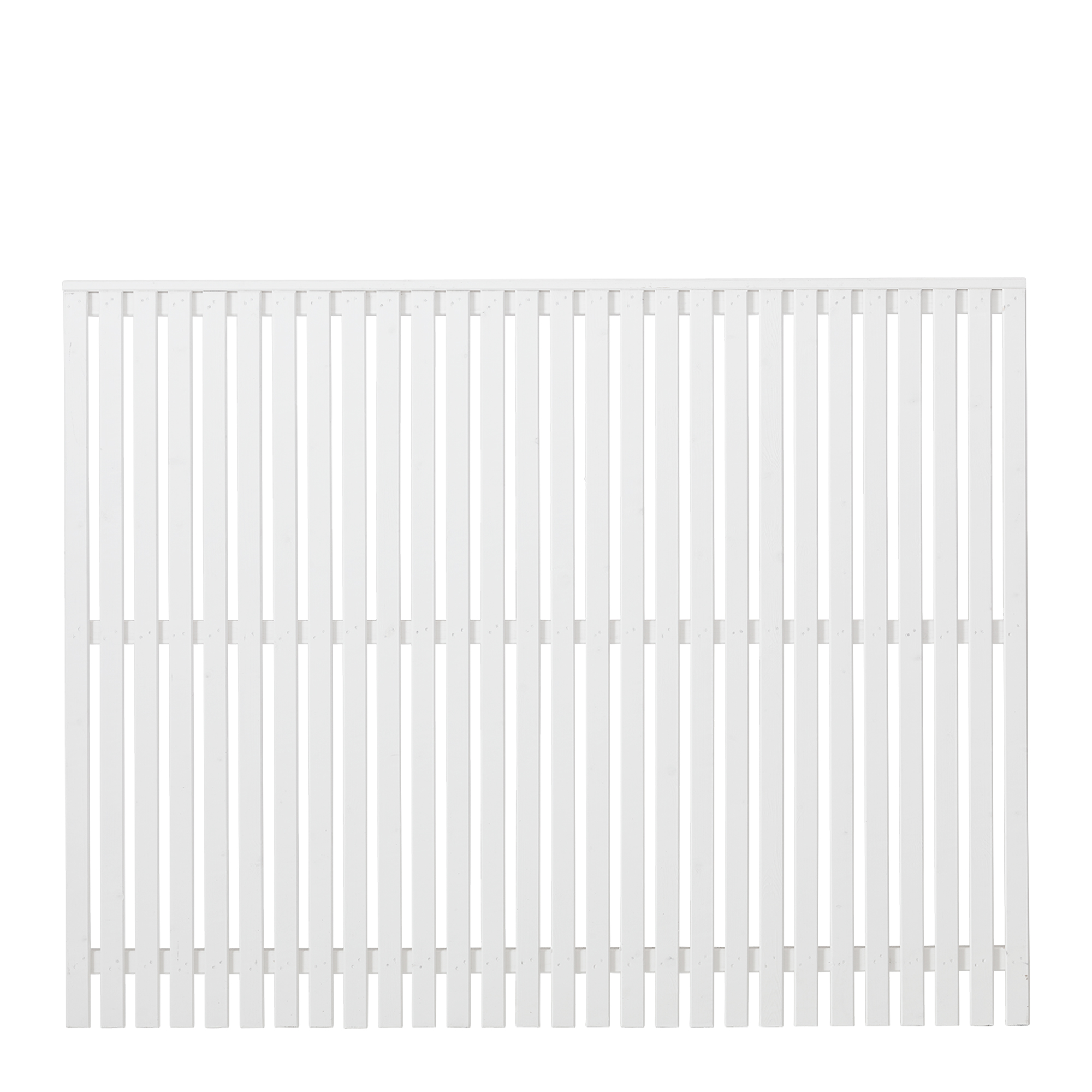 Staket PLUS Sendai Grundmålad Vit 180×140 cm