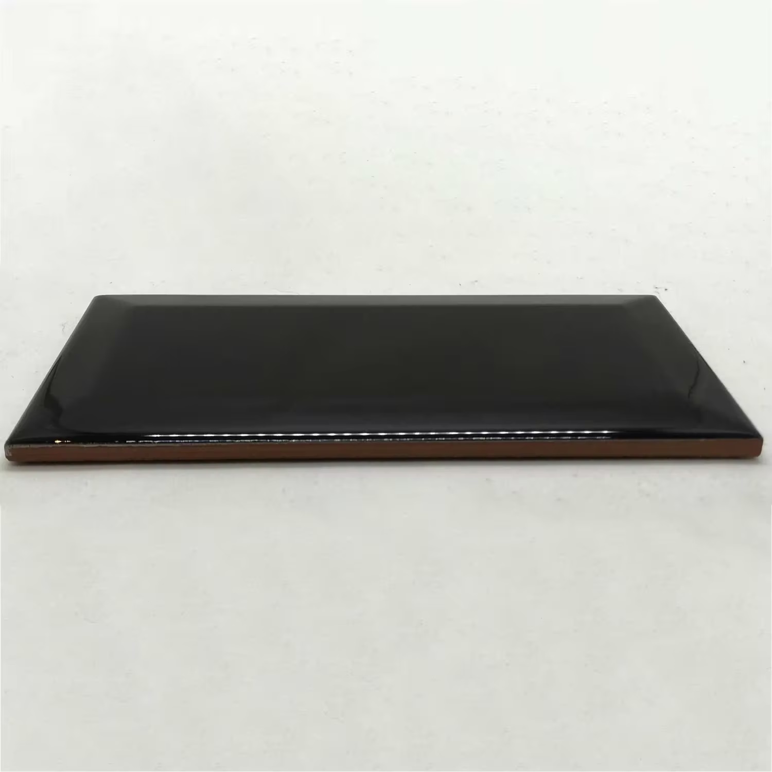 Kakel Tenfors Metro Svart Blank 7,5x15 cm