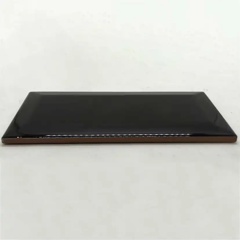 Kakel Tenfors Metro Svart Blank 7,5x15 cm
