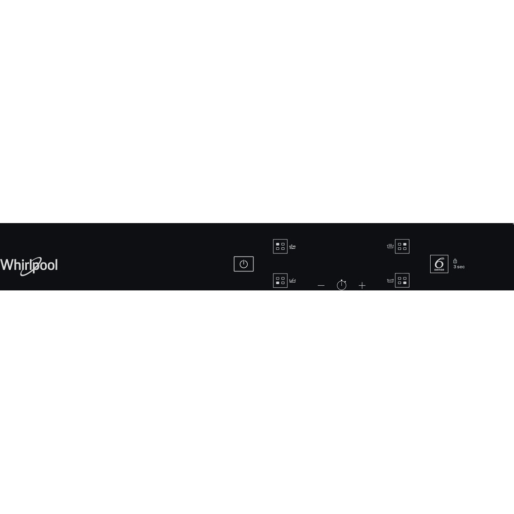 Induktionshäll Whirlpool WSQ2160NE Svart Underbyggd med 4 Zoner