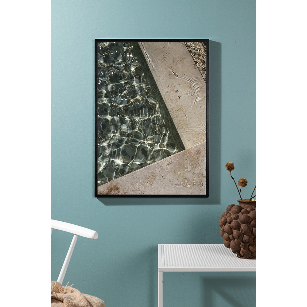 Poster - Pool - Beige - 21x30 21x30 cm