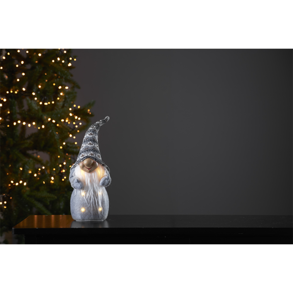 Juldekoration Star Trading Joylight Grå