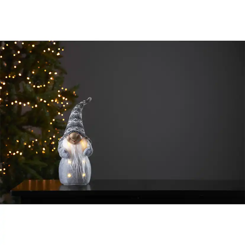 Juldekoration Star Trading Joylight Grå